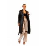 Elsa Faux Leather Coat