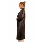Elsa Faux Leather Coat